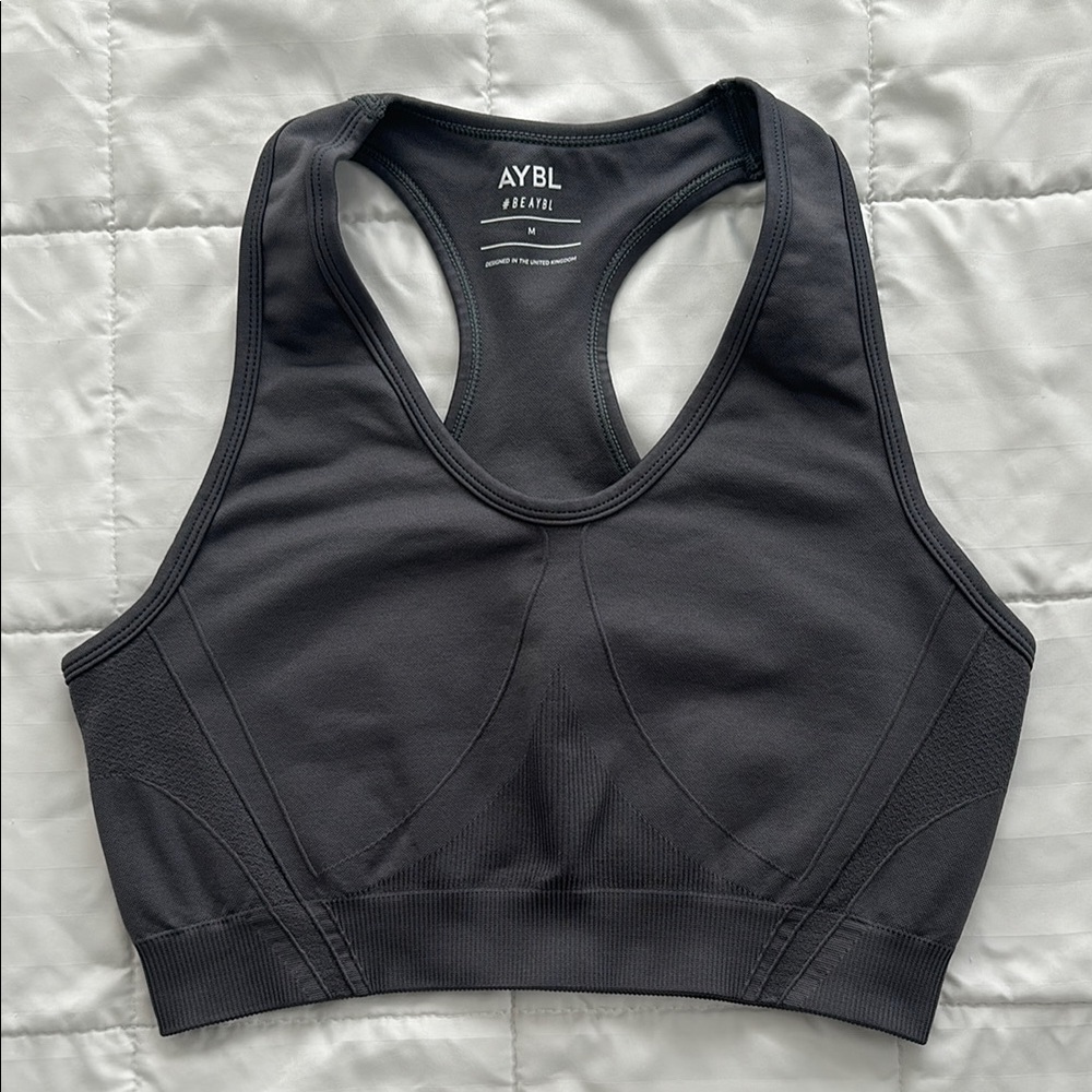 🩶 AYBL Gray Sports Bra